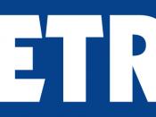 Logo of the british newspaper METRO