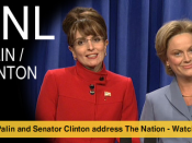 Web promo for 2008 web video of Palin (Fey) and Clinton (Poehler) from NBC.com.