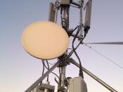 Mobile WiMAX base station aerial