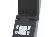 NTT DoCoMo FOMA N702iD is a mobile phone that was designed by Sato Kashiwa and NEC.