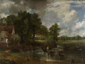 The Haywain - showing Willy Lott's Cottage - possibly John Constable's most famous image.