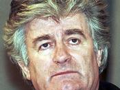 English: Radovan Karadžić in Moscow on 3 March 1994. Suomi: Radovan Karadžić Moskovassa 3.3.1994. Српски / Srpski: Радован Караџић у Москви, 3. марта 1994.