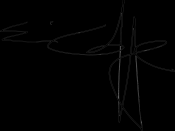 English: Eoin Colfer's signature