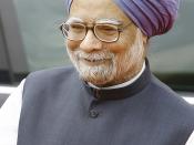 English: Manmohan Singh, current prime minister of India.