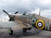 Hawker Hurricane showing a Second World War-era Royal Air Force roundel