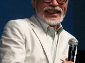 English: Hayao Miyazaki at the 2009 San Diego Comic-Con.