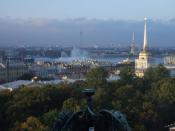 View from the Colonnade, St Isaac's Cathedral, St Petersburg
