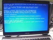 BSOD Stop 0x00000024 Ntfs.sys - Andrew's laptop