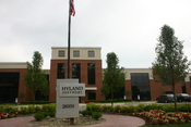 Hyland Software's corporate office after a major building expansion