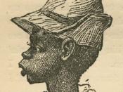 Black boy from Uncle Remus, His Songs and His Sayings: The Folk-Lore of the Old Plantation, by Joel Chandler Harris, p. 218. Illustrations by Frederick S. Church and James H. Moser. New York: D. Appleton and Company, 1881.