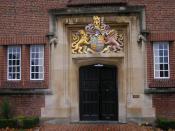 King Edward's School, Birmingham - Royal coat of arms