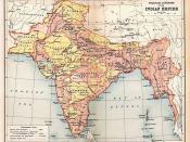English: Map of the British Indian Empire from Imperial Gazetteer of India