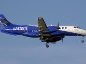 British Aerospace Jetstream 41 of the UK regional airline Eastern Airways