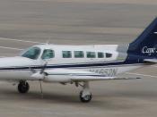 Cape Air Cessna 402 at SRQ