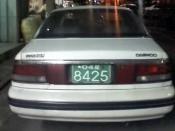 English: 1991–1996 Daewoo Prince sedan, photographed in Seoul,South Korea.