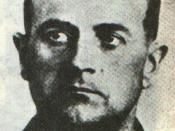 Eduard Roschmann, last commandant of the Riga Ghetto, later known as the 