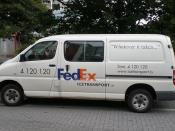 FedEx sendibíll