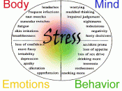 English: Symptoms of Stress