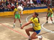 Español: Trabajo fisico en voleibol para el proyecto