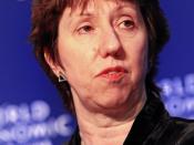 English: Baroness Ashton of Upholland, British politician