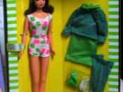Mattel limited edition reproduction of 1966 Francie doll and 