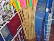 English: Rattan canes sold in Singapore