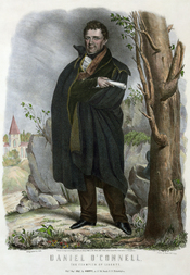 Daniel O'Connell, mid nineteenth century portrait