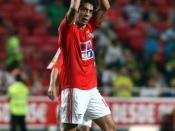 Rui Costa after scoring Benfica's 2nd Goal (Benfica vs. Naval: 3-0, 15. September 2007)