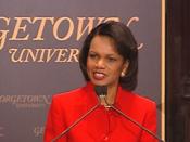 Rice again speaks at Georgetown on Transformational Diplomacy in February, 2008