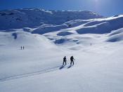 From a skiing trip to Skorafjell (1583 m a.s.l.) in western Norway.