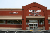 English: A 24-hour Rite Aid Pharmacy at 200 North Lasalle Street in Durham, North Carolina.