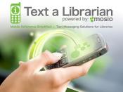 Text a Librarian Booth Artwork