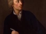 Alexander Pope (21 May 1688 – 30 May 1744) is generally regarded as the greatest English poet of the eighteenth century, Painting by Michael Dahl (died 1743). See source website for additional information. This set of images was gathered by User:Dcoetzee 