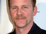 English: Morgan Spurlock at the premiere of the Woody Allen film Whatever Works at the 2009 Tribeca Film Festival.