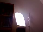 Light Therapy Lamp (in use), type Philips HF3319/01
