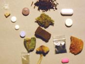 An arrangement of psychoactive drugs