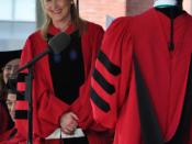 English: Meryl Streep receiving honorary degree from Harvard University. Harvard Commencement 2010