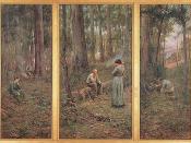 The pioneer by Frederick McCubbin (1904) at the National Gallery of Victoria