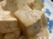 Examples of high-protein foods are tofu, dairy products, fish, and meat.