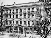 English: Original Zurich branch of the Swiss Banking Association (later Union Bank of Switzerland) at Bahnhofstrasse 44
