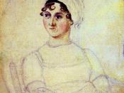 Jane Austen, Watercolour and pencil portrait by her sister Cassandra, 1810