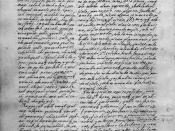 English: Title page of oldest known Popol Vuh manuscript