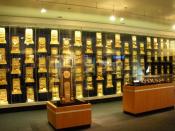NCAA National Championship trophies, rings, watches at UCLA.