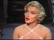 Marilyn Monroe asking a question in the theatrical trailer of the 1955 film The Seven Year Itch directed by Billy Wilder.