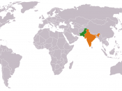 Pakistan India Locator