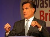Mitt Romney in 2007 in Washington, DC at the Values Voters conference