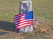 Alonzo Cushing Marker -- The Angle Gettysburg National Military Battlefield (PA) 2011
