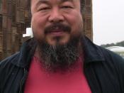 Ai Weiwei during documenta 12 (2007) 中文: 2007年，艾未未在第十二屆卡塞爾文獻展。