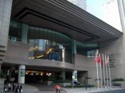 Harbour Road Entrance to the Hong Kong Convention and Exhibition Centre