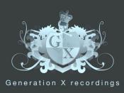Generation X recordings crest logo